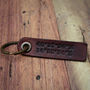 Personalised Leather Key Fob, thumbnail 2 of 4