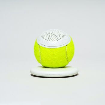 Upcycled Tennis Ball Bluetooth Speaker 3rd Gen, 4 of 12