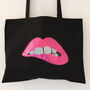 Sequin Lip Shopper Bag, thumbnail 1 of 4