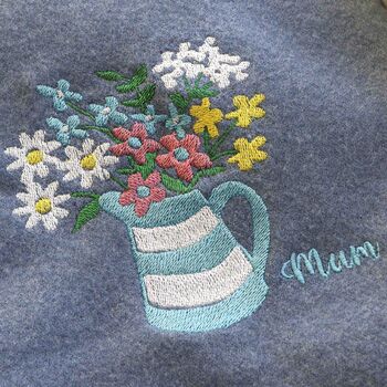 Personalised Soft Wool Floral Mother’s Day Gift, 2 of 9