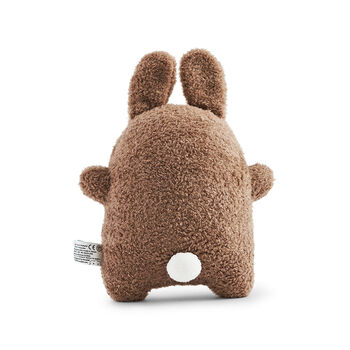 Plush Brown Fluffy Rabbit Soft Toy, 3 of 5