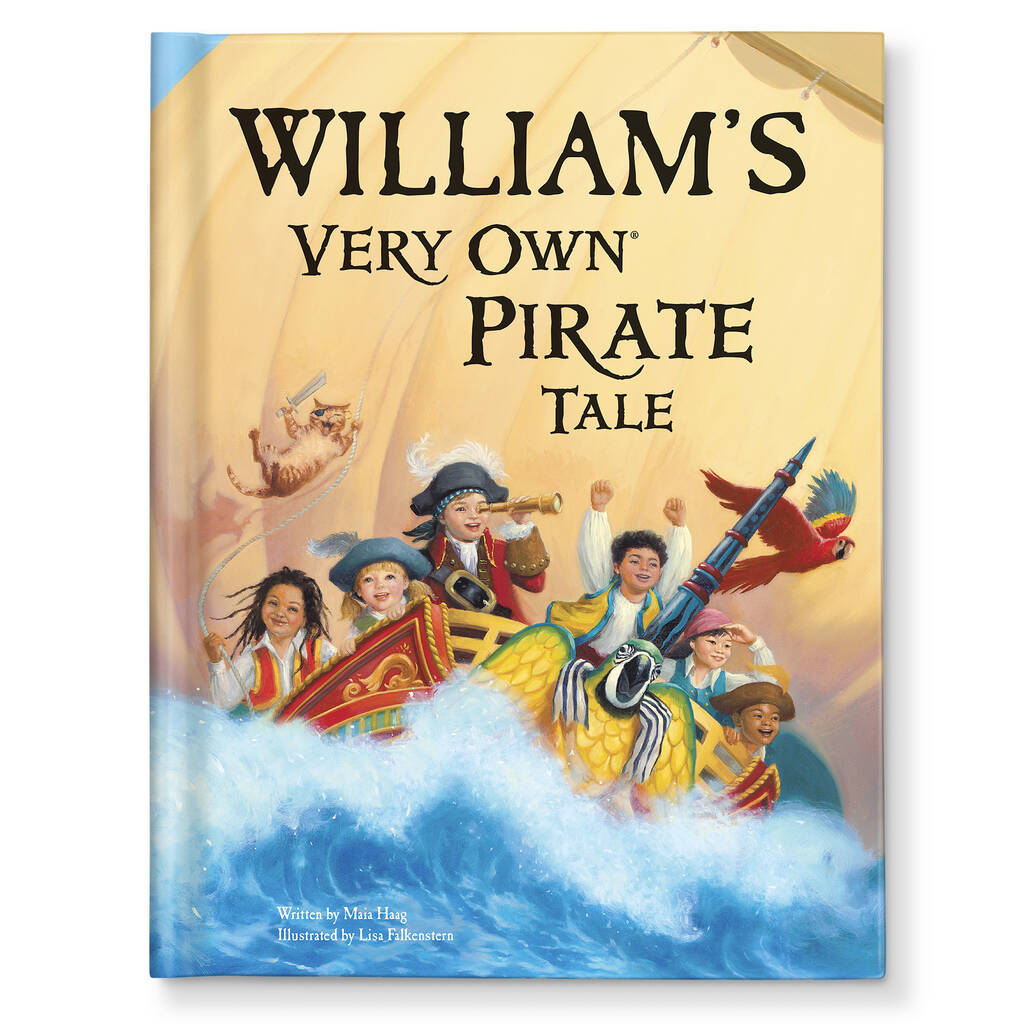 Personalised Children's Book, My Very Own Pirate Tale, 1 of 11