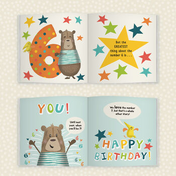 Wow You're Six! A Birthday Book You Can Send As A Card, 12 of 12