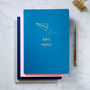 Personalised Gold Foil A5 Travel Notebook, thumbnail 3 of 7