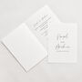 Personalised Wedding Invitations Set Of 10, thumbnail 2 of 3