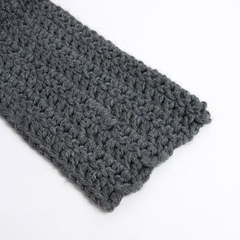 Scarf And Hat Beginner Basics Crochet Kit, 5 of 9