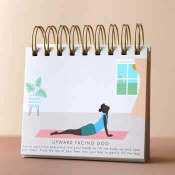 Daily Yoga Poses Desktop Flip Chart, 3 of 9