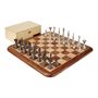Art Deco Brass Chess Set, thumbnail 1 of 6