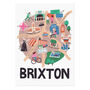 Brixton Illustrated London Map, thumbnail 6 of 6