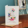 Luxury Personalised Wedding Card With Wedding Cake, thumbnail 7 of 7