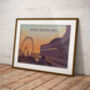 Royal Festival Hall London Travel Poster Art Print, thumbnail 5 of 8