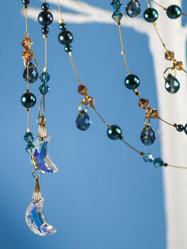 Christmas Garland, Pearls And Crystals, 3 of 11