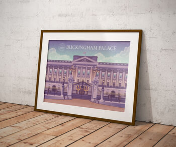 Platinum Jubilee Buckingham Palace Poster Art Print, 5 of 8