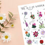 The A To Z Of Garden Flowers Print, thumbnail 5 of 6