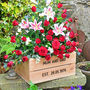 Personalised Crate - Ruby Wedding Anniversary, thumbnail 3 of 8