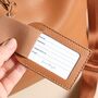 Personalised Initials Vegan Leather Weekend Holdall Bag, thumbnail 7 of 7
