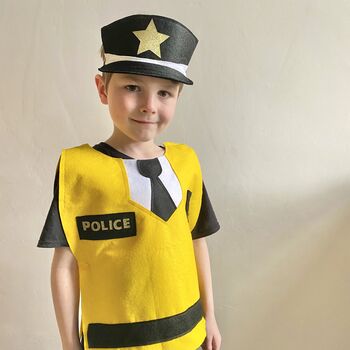 Personalised Role Play Police Officer Costume, 8 of 12