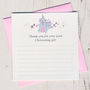Sparkly Christening Thank You Card Pack, thumbnail 2 of 3