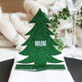 Personalised Christmas Tree Personalised Place Setting, thumbnail 8 of 9