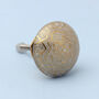 Gold Brass Or Wooden Copper Fronted Cabinet Pull Knobs, thumbnail 5 of 5