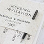 Tying The Knot Wedding Invitation Bundle, thumbnail 5 of 8