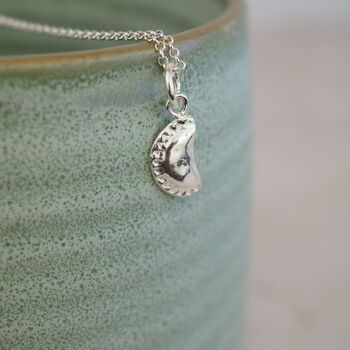 Sterling Silver Cornish Pasty Pendant, 4 of 10