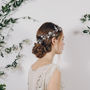 Bohemian Bridal Crystal Wedding Hair Vine Sydney, thumbnail 9 of 11