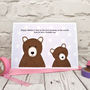 'Bears' Personalised Mother's Day Card, thumbnail 3 of 7