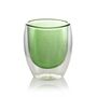 Double Wall Coloured Glass Cup 80ml, thumbnail 1 of 4