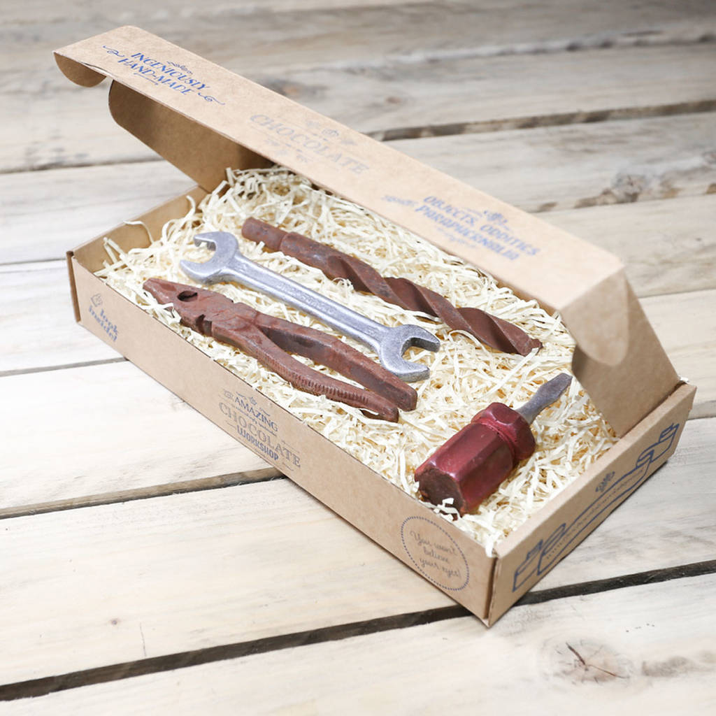 chocolate tool set gift box by the amazing chocolate