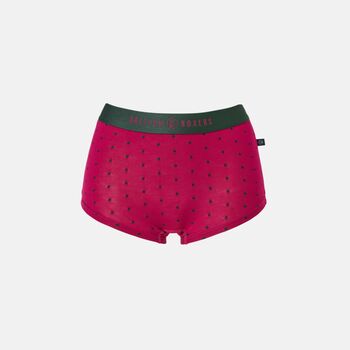 Women's 'Forest Berry' Four Pack Bamboo Hipster Briefs, 6 of 8