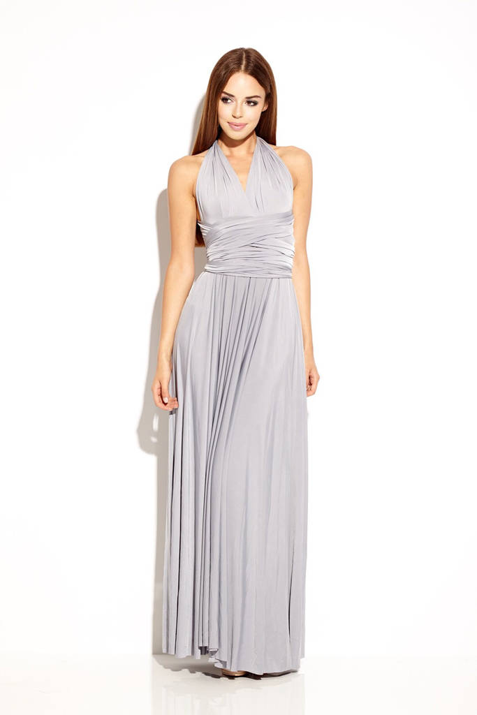 Multi Way Maxi Length Bridesmaid Dress By In One Clothing