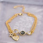 Swarovski Crystal Antique T Bar Bracelet, thumbnail 2 of 4