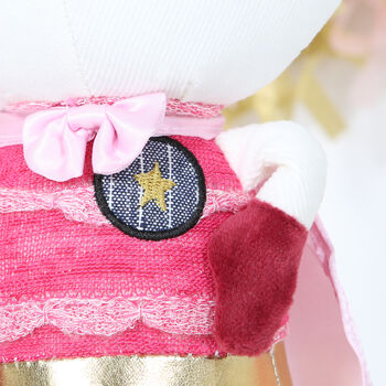 Super Hero Bunny With Personalised Cape, 3 of 4