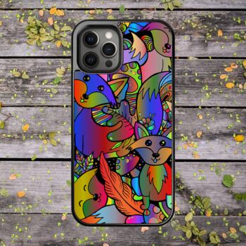 Psychedelic Fox iPhone Case, 4 of 4