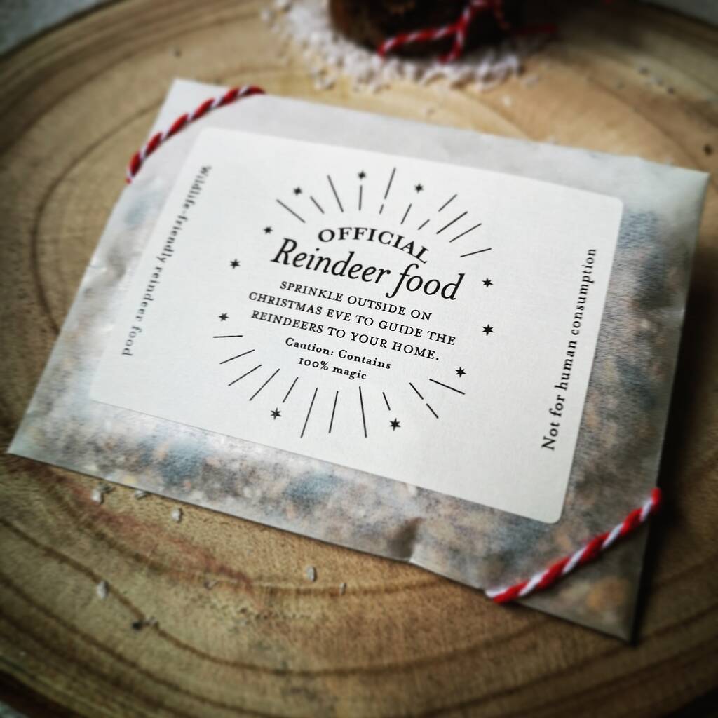 Wild Life Friendly Eco Friendly Reindeer Food By The Joy of Memories
