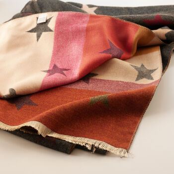 Reversible Colourful Personalised Star Scarf, 5 of 12