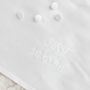 Ava Personalised Lace Christening Gown, thumbnail 7 of 12