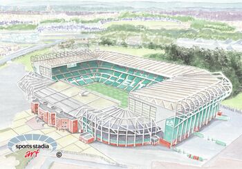 Celtic Fc Parkhead Stadium Fine Art Print, 2 of 3