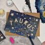 Taurus Zodiac Card, thumbnail 2 of 7