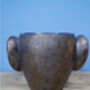 Bronzed Monkey Head Retro Planter Plant Pot, thumbnail 4 of 7