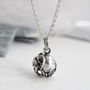 Sterling Silver Elephant Necklace, thumbnail 3 of 6