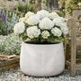 Kalo White Striped Planter Collection, thumbnail 3 of 5