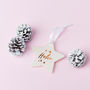 Personalised Celestial Star Decoration, thumbnail 2 of 6