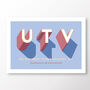 Aston Villa 'Utv' Poster, thumbnail 2 of 7