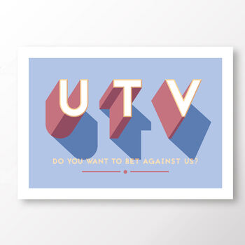 Aston Villa 'Utv' Poster, 2 of 7