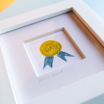 Number One Dad Mini Art Print, 2 of 9