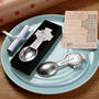 Personalised Celtic Cross Christening Spoon Gift, thumbnail 1 of 8