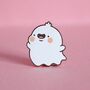 Ghost Enamel Pin | Cute Pin Badges, thumbnail 2 of 5