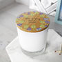 Wedding Scented Candle With Personalised Floral Lid, thumbnail 10 of 10